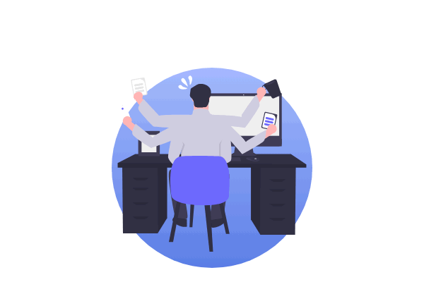 毎日・毎月の定型作業に多くの時間を取られている